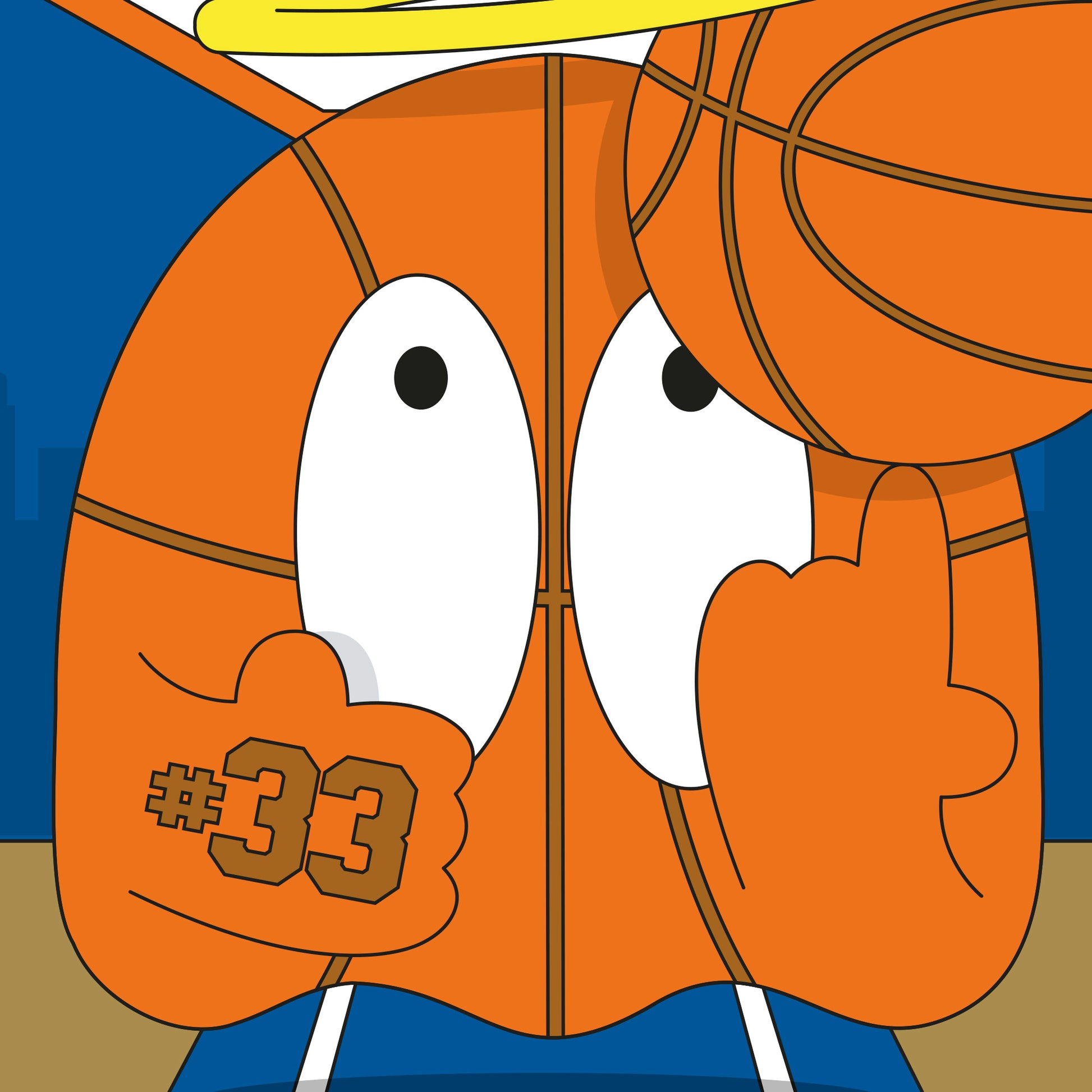 Zoom Affiche Basket NY - Collection New York - Série New York New York - Boo Joe