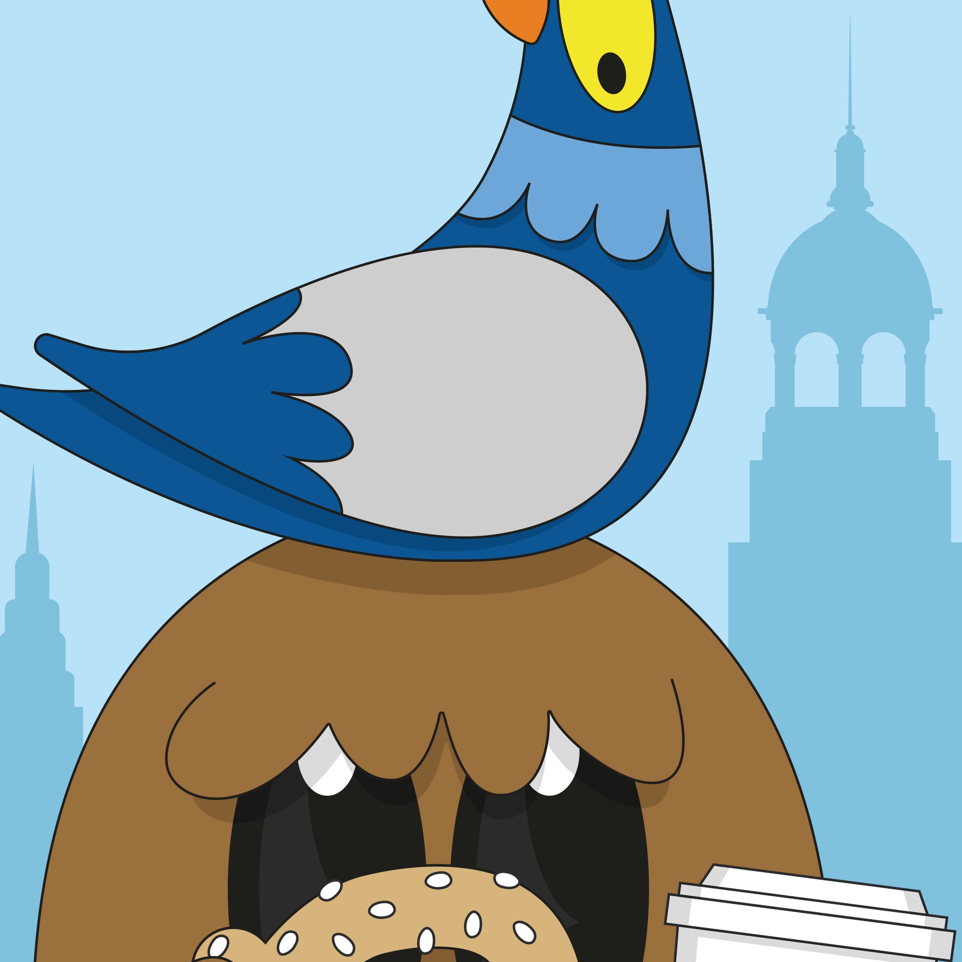 Zoom Affiche Bretzel - Collection New York - Série New York New York - Boo Joe