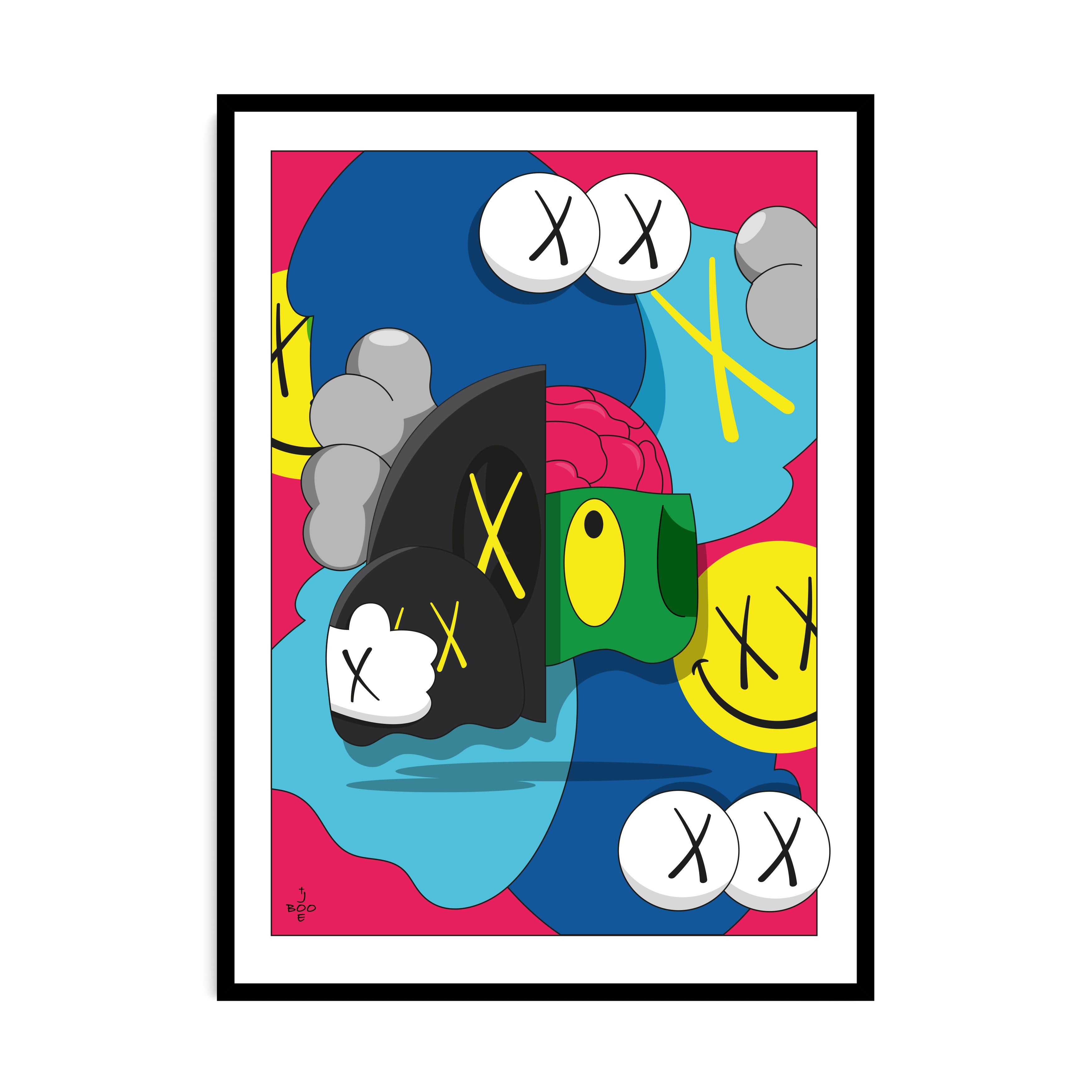 Boo Kaws - Oeuvre Unique Fine Art