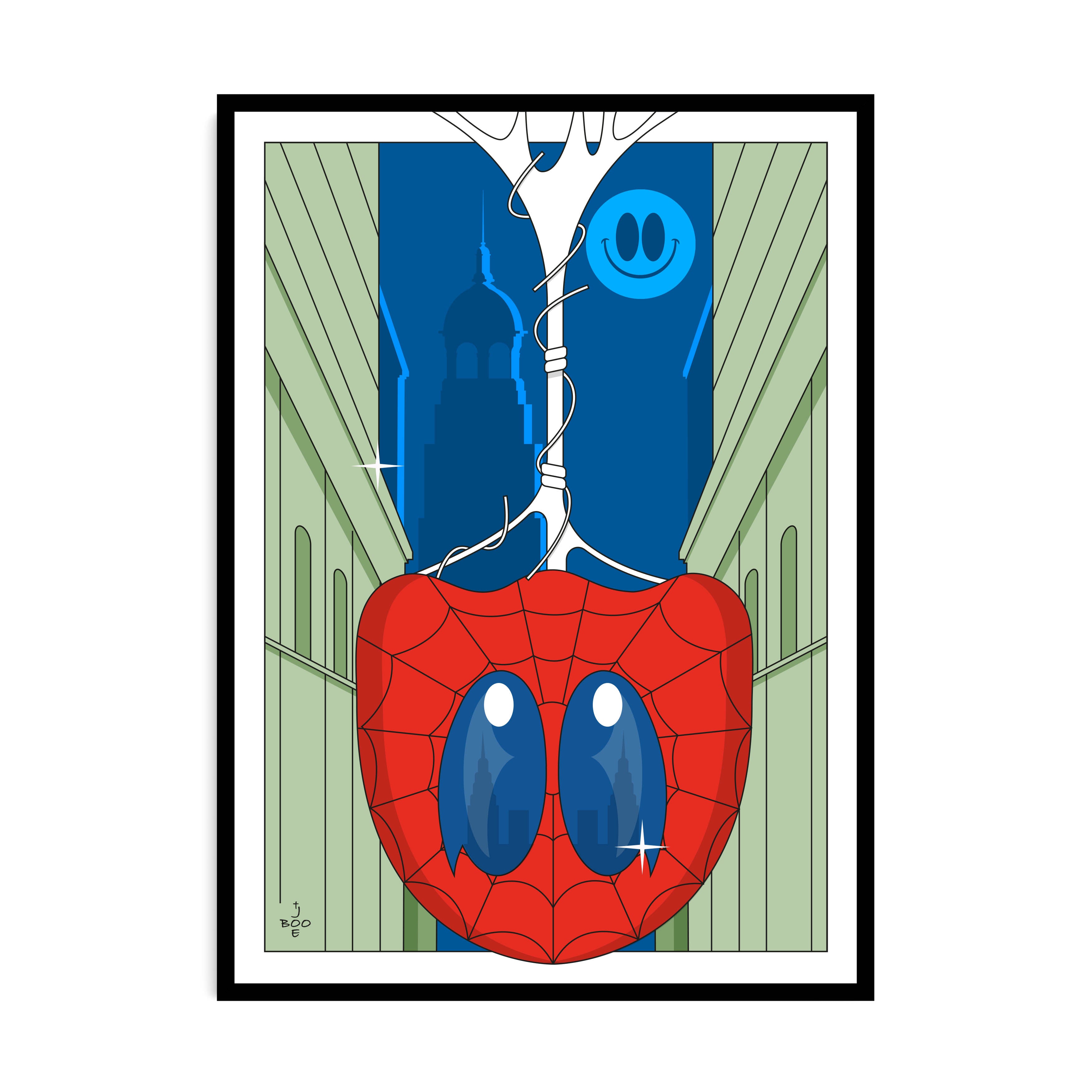 Spiderman - Oeuvre Unique Fine Art