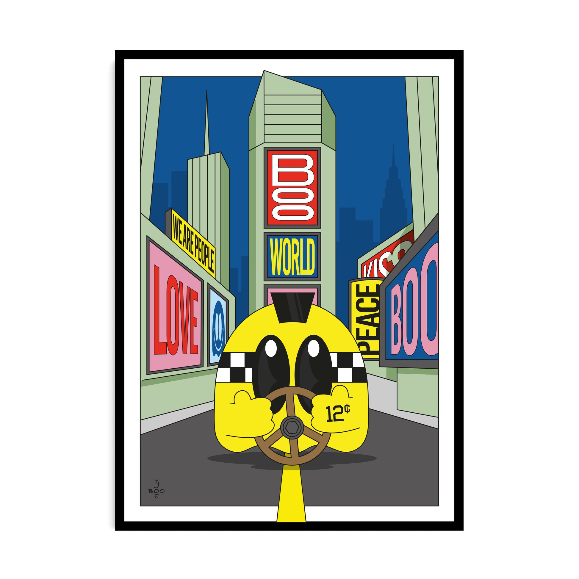 Times Square - Oeuvre Unique Fine Art