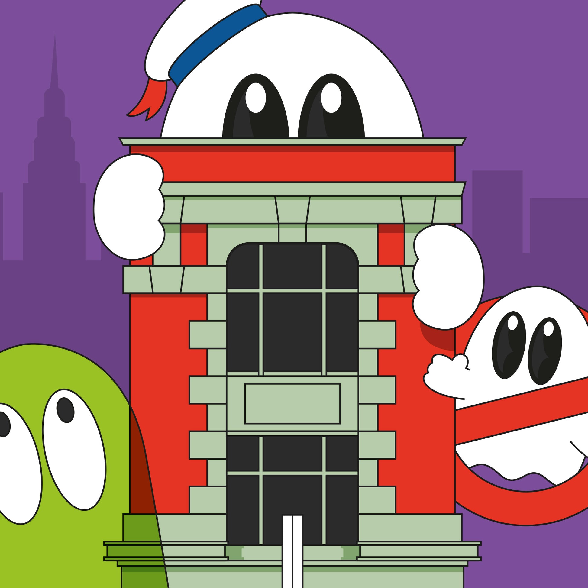 Zoom Affiche Ghostbuster - Collection New York - Série Children's Film - Boo Joe