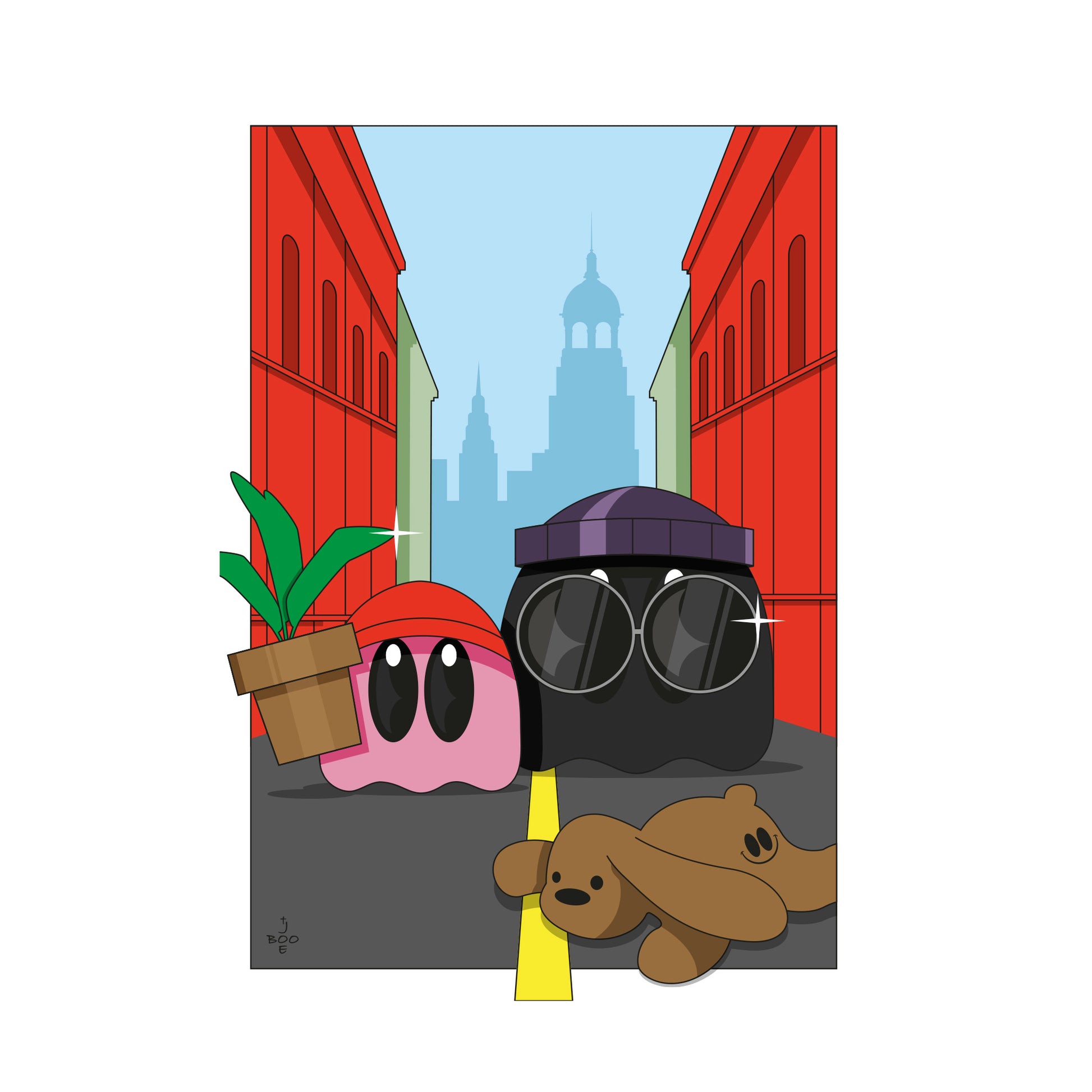 Affiche Léon - Collection New York - Série Children's Film - Boo Joe