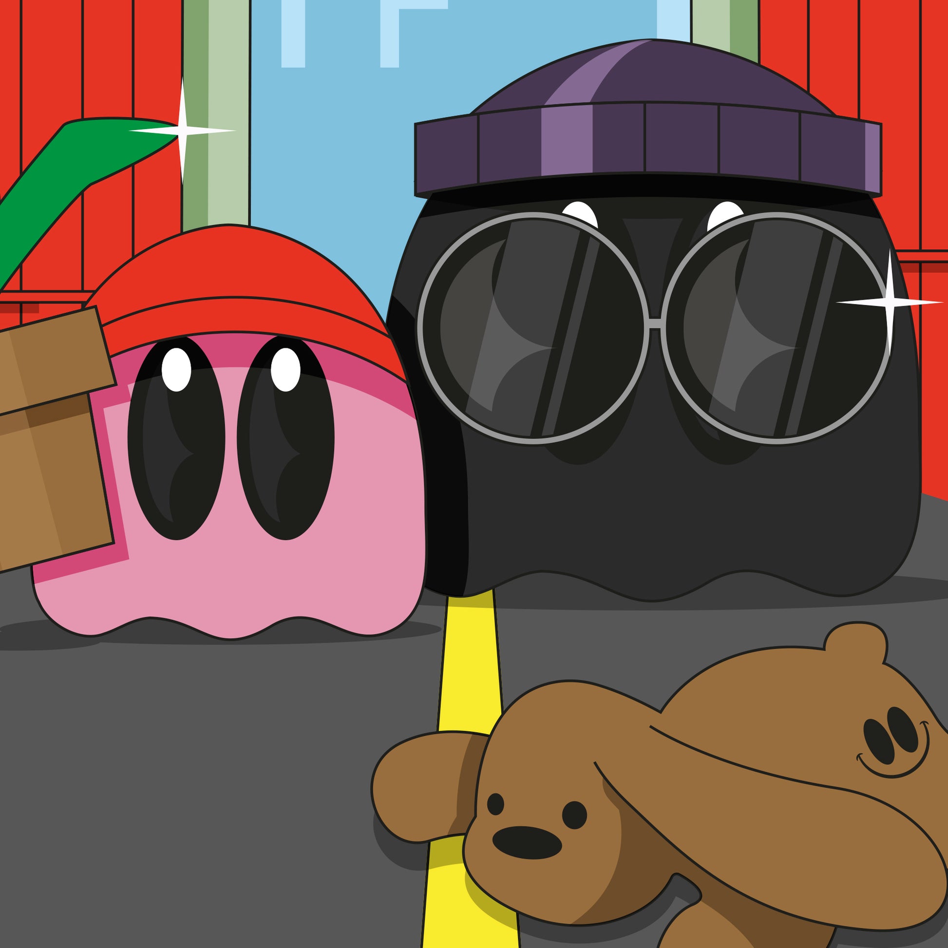 Zoom Affiche Léon - Collection New York - Série Children's Film - Boo Joe