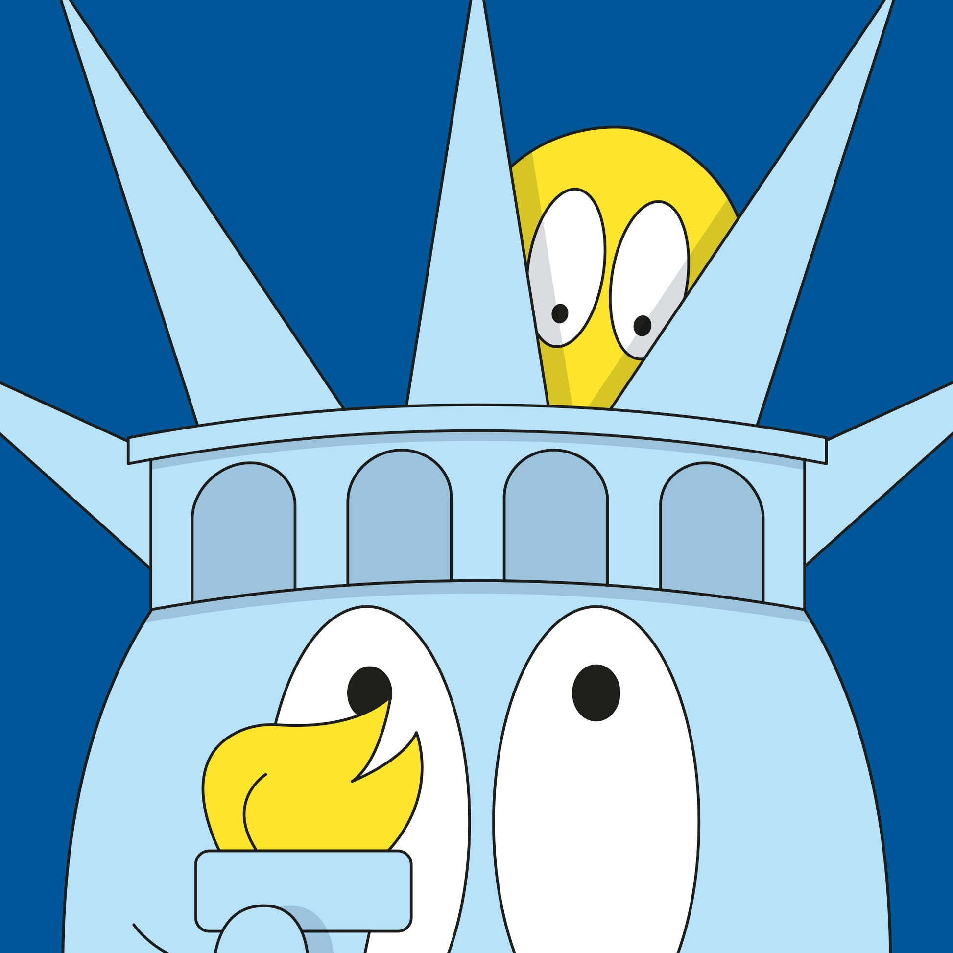 Zoom Affiche Liberty - Collection New York - Série New York New York - Boo Joe