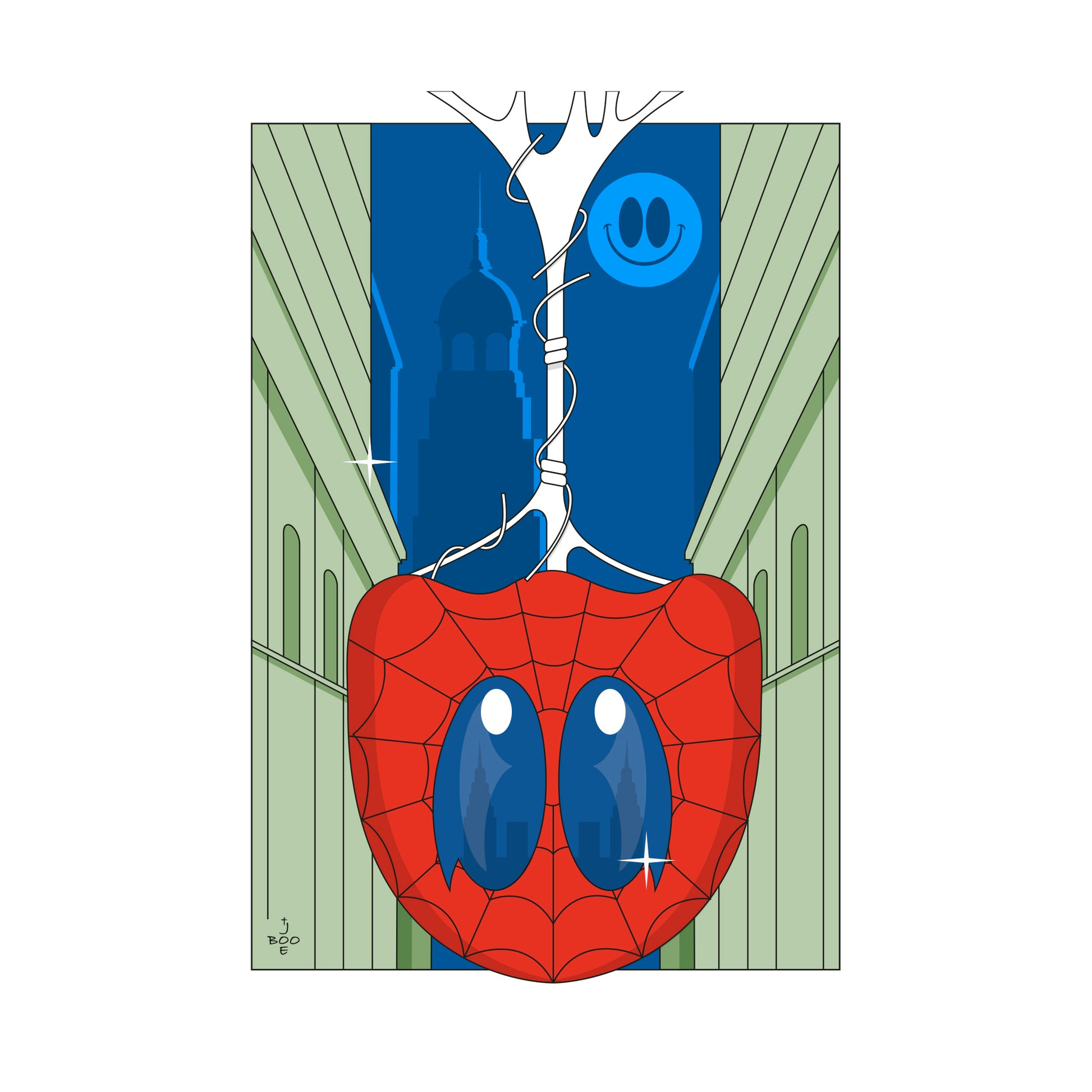 Affiche Spiderman - Collection New York - Série Children's Film - Boo Joe