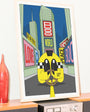 Affiche Times Square encadrée - Collection New York - Série New York New York - Boo Joe